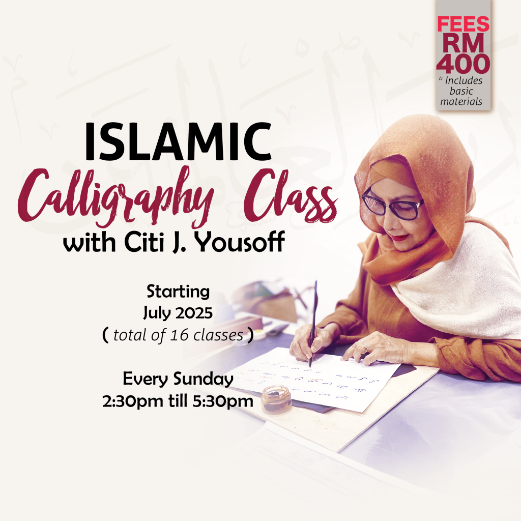 Islamic Calligraphy Class with Citi J. Yousoff - IAMM